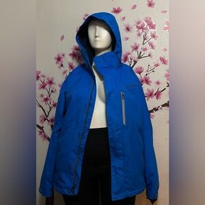 Columbia Navy and Silver Reflective Jacket